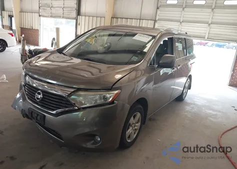 2014 Nissan Quest Sv z USA, uszkodzony, nr VIN JN8AE2KP6E9106391